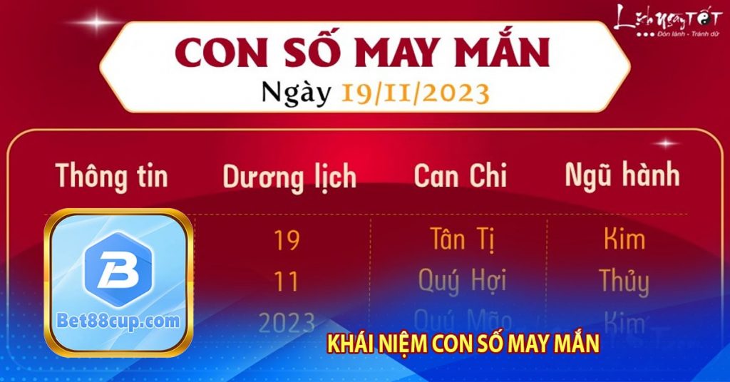 Khái niệm con số may mắn