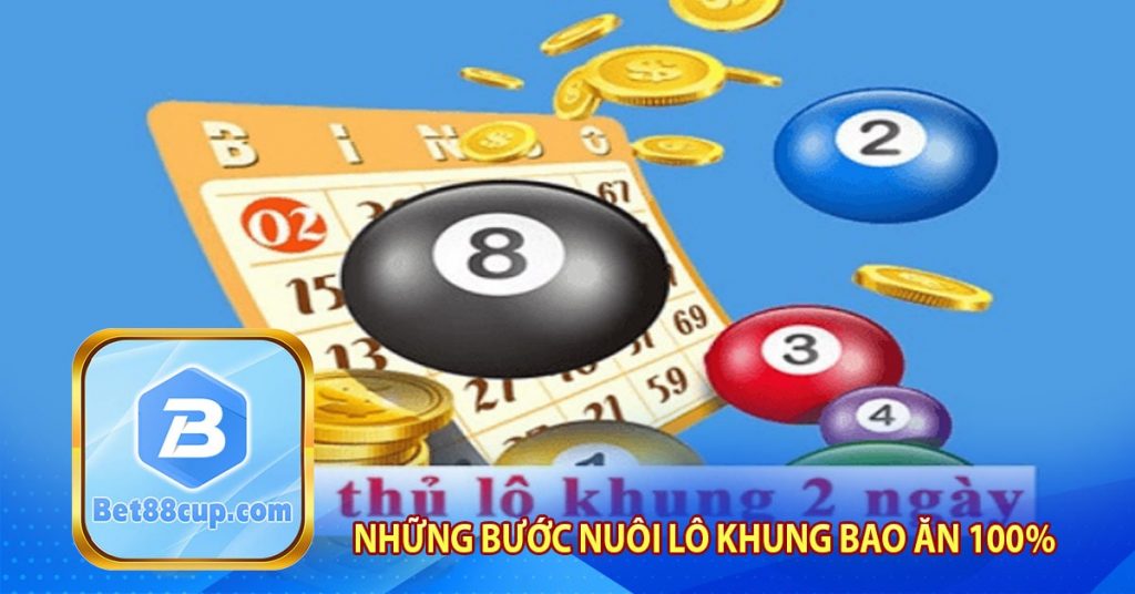 Những bước nuôi lô khung bao ăn 100%